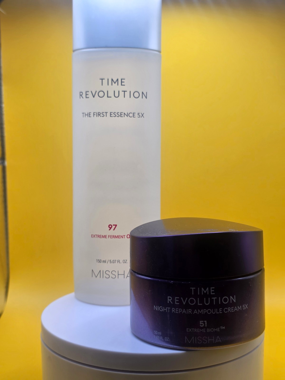 MISSHA Time Revolution The First Essence 5X 150ml + Night Cream Set